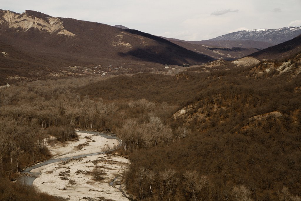 View from Ujarma Fortress, Georgia